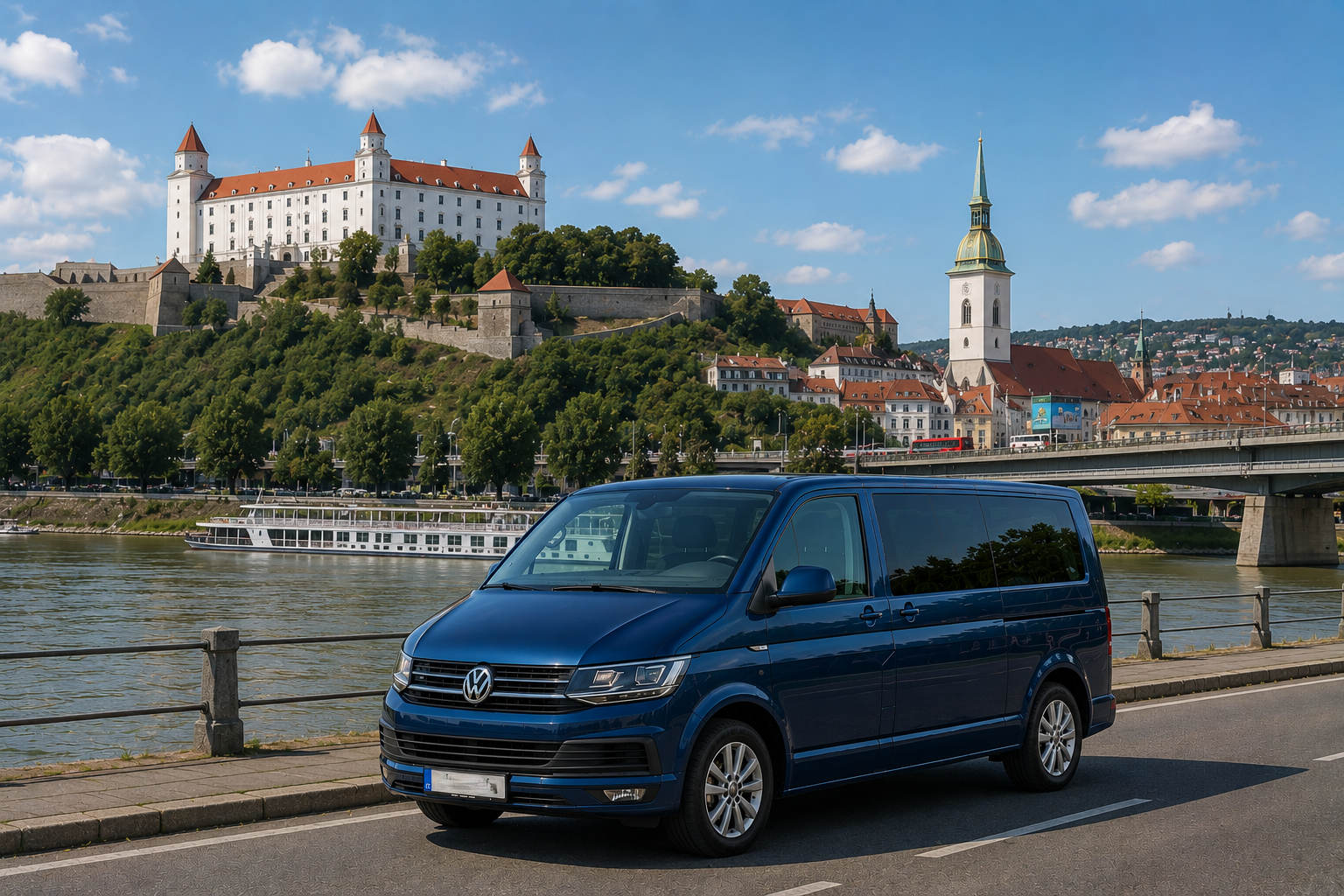 Praga → Bratislava — transfer privato