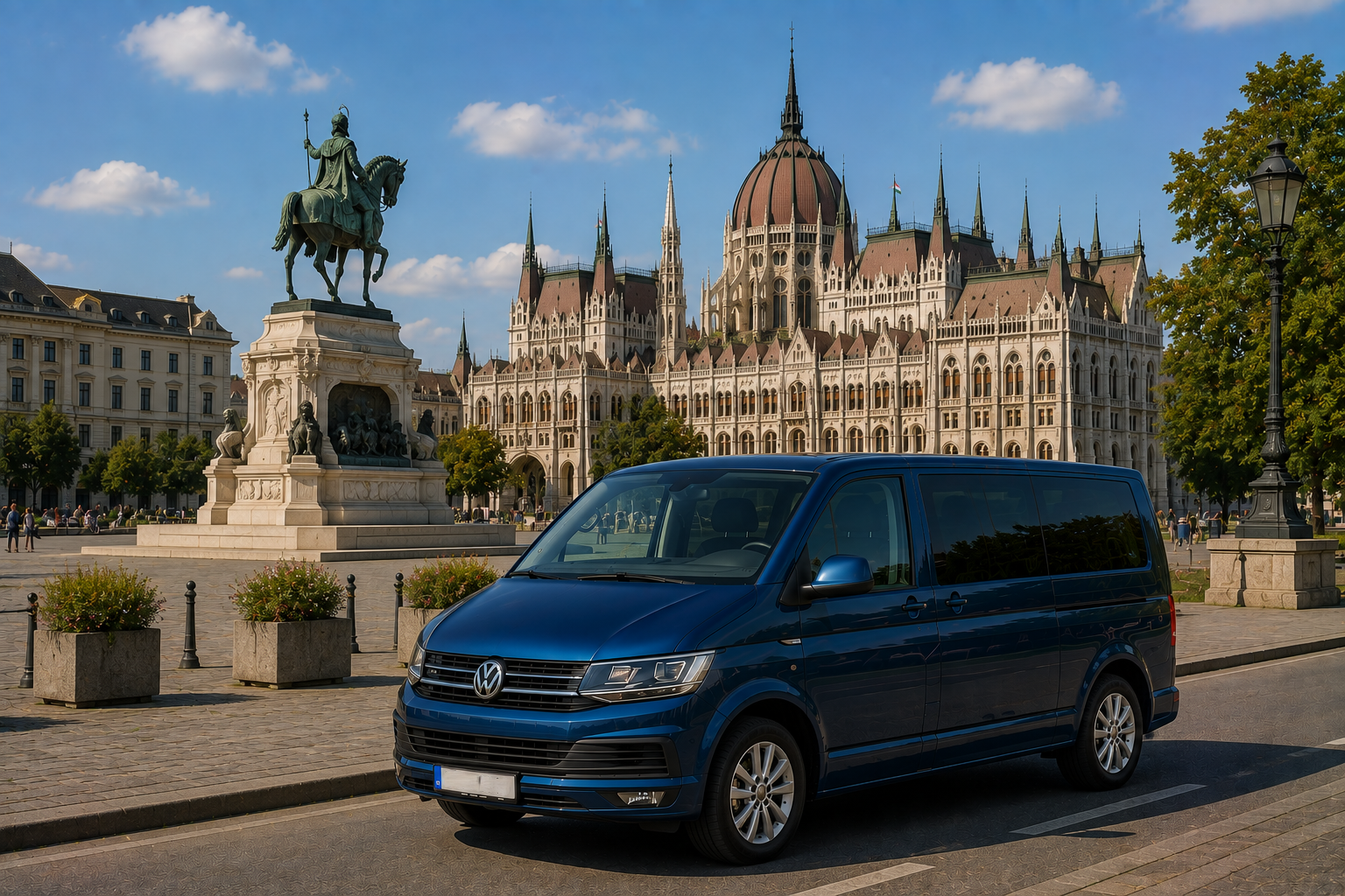 Praga → Budapest — transfer privato